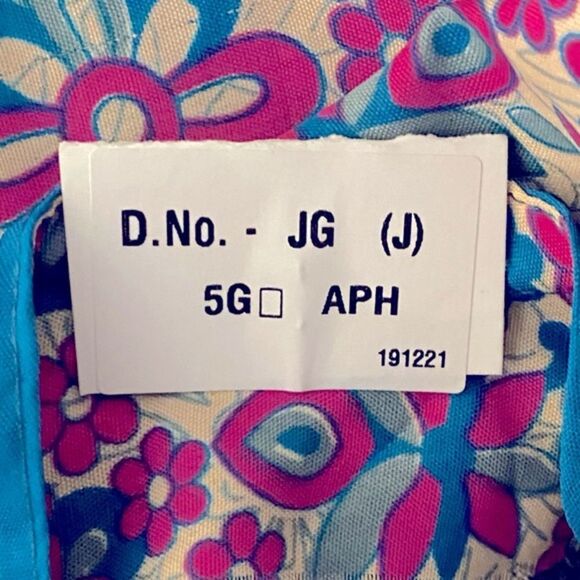 Delhi Haat Craft Cottage Ind Floral Print Kurta Tunic - Picture 6 of 7